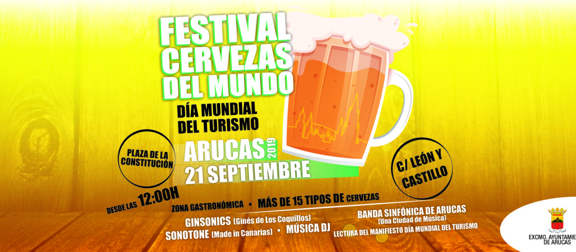 Festival de cervezas del mundo en Arucas